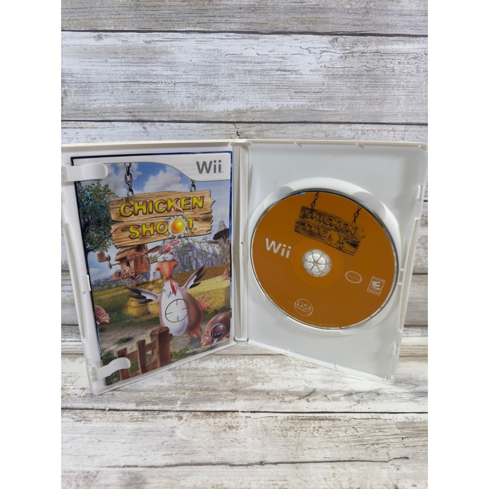 Chicken Shoot (Nintendo Wii, 2007) Complete With Manual - Picture 3 of 3